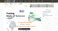 Desktop Screenshot of library.utem.edu.my